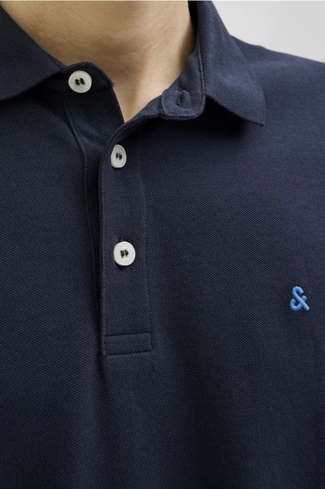 JJEPAULOS POLO SS NOOS 12136668 Sky Captain/Classic